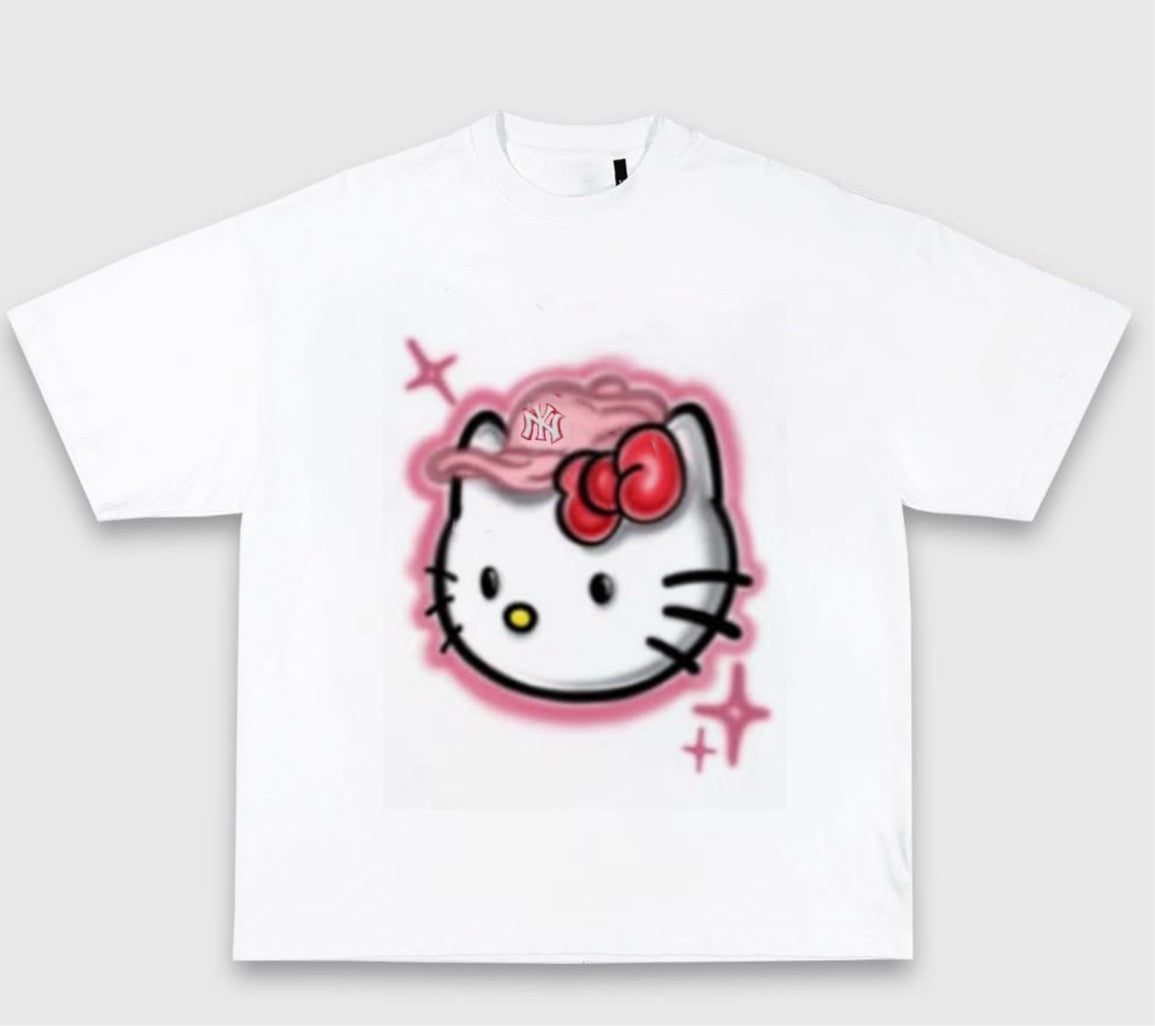 Yankee Pink Airbrush T-Shirt